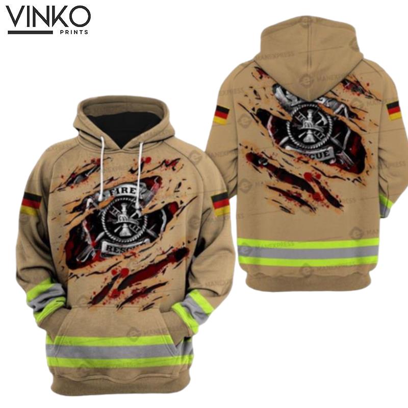 Dh German Firefighter Hoodie