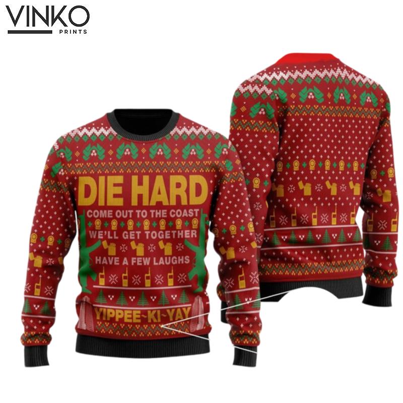 Die Hard John McClane Ugly Christmas Sweater