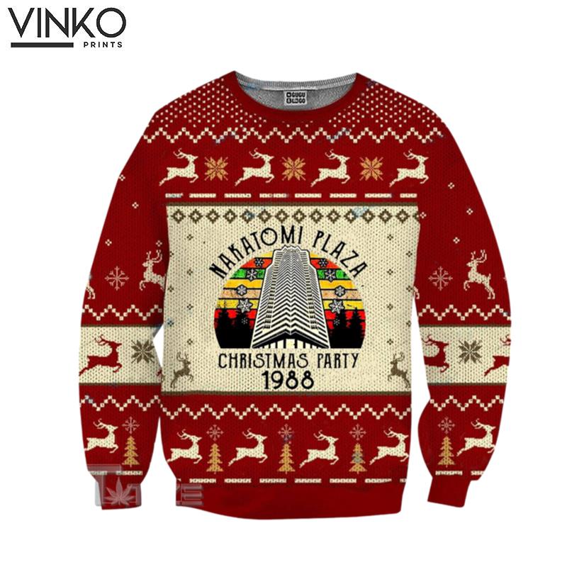 Die Hard Nakatomi Plaza Christmas Party 1988 Ugly Christmas Sweater