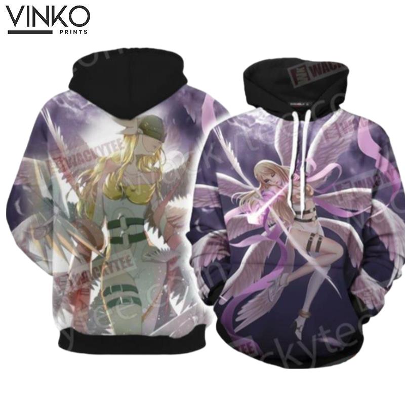 Digimon Angewomon 4037 Hoodie