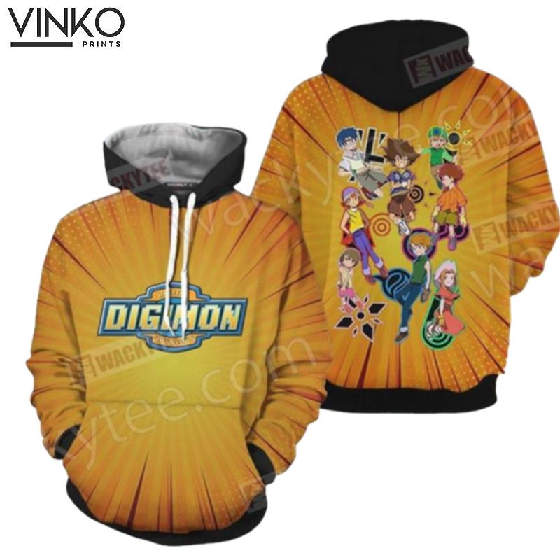 Digimon Digidestined 3690 Hoodie