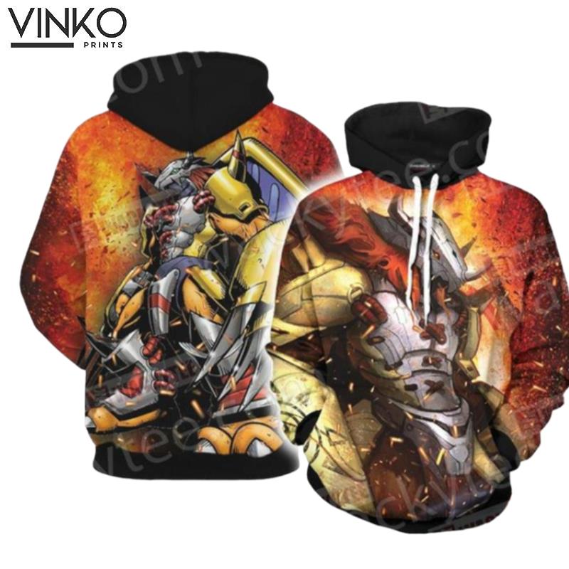 Digimon Wargreymon 321 Hoodie