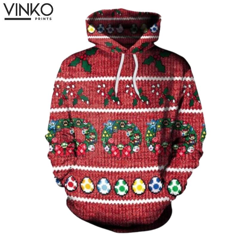 Digital Baggy Christmas Hoodie