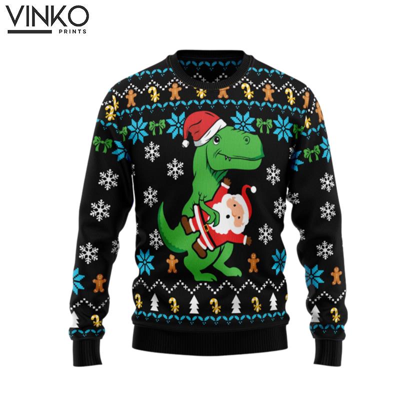 Dinosaur HZ102613 Ugly Christmas Sweater