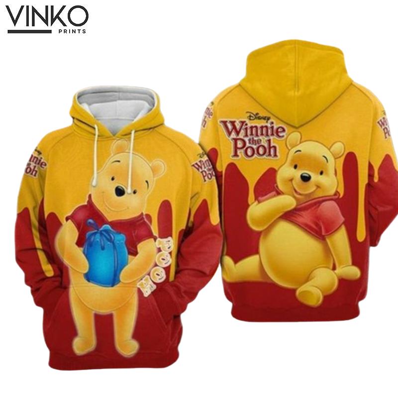 Disney Bear Winnie The Pooh Hoodie