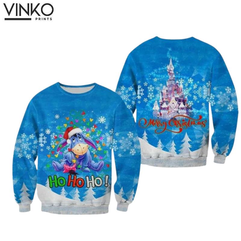 Disney Eeyore Christmas Eeyore Ugly Christmas Sweater