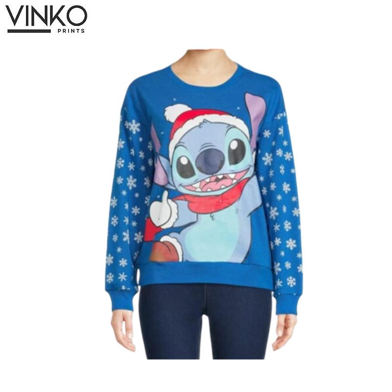 Disney Stitch Light Ugly Christmas Sweater