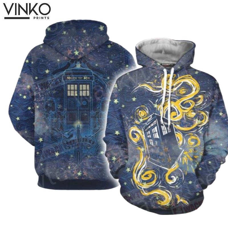 Doctor Who Tardis 3773 Hoodie