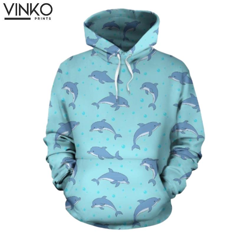 Dolphin Baby Cute Pattern Hoodie