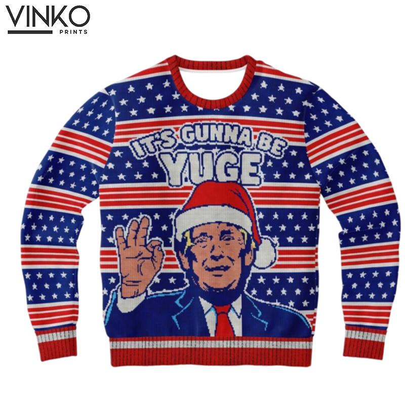 Donald Trump Ugly Christmas Sweater