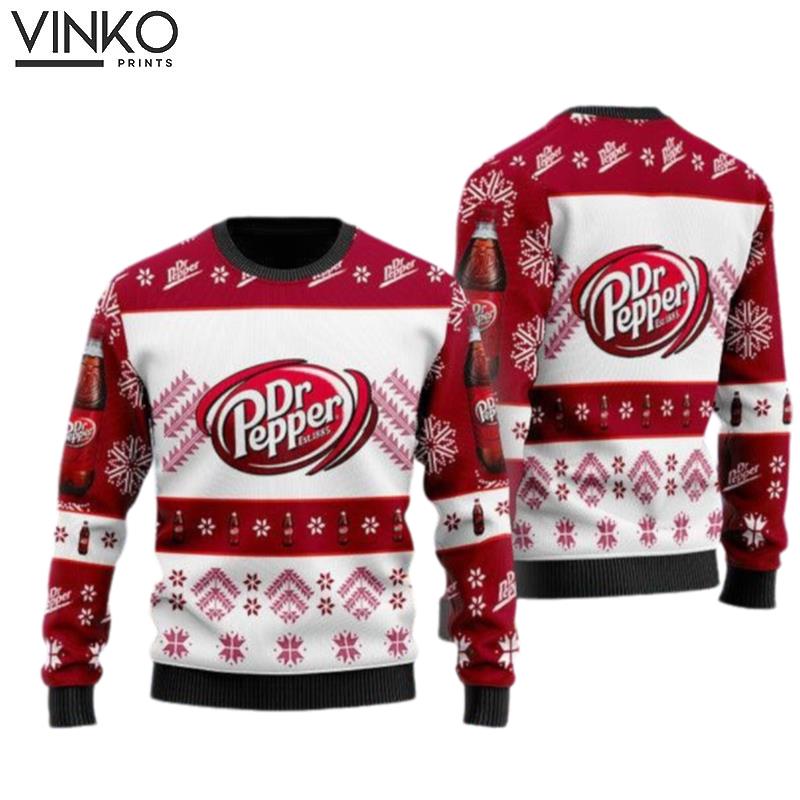 Dr Pepper Ugly Christmas Sweater