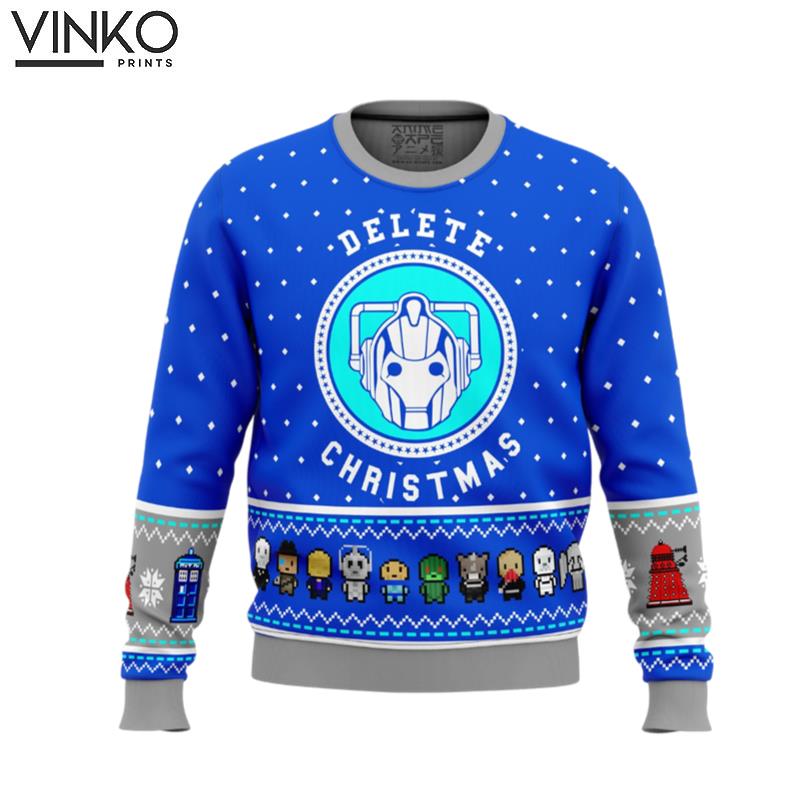 Dr Who Dalek Ugly Christmas Sweater