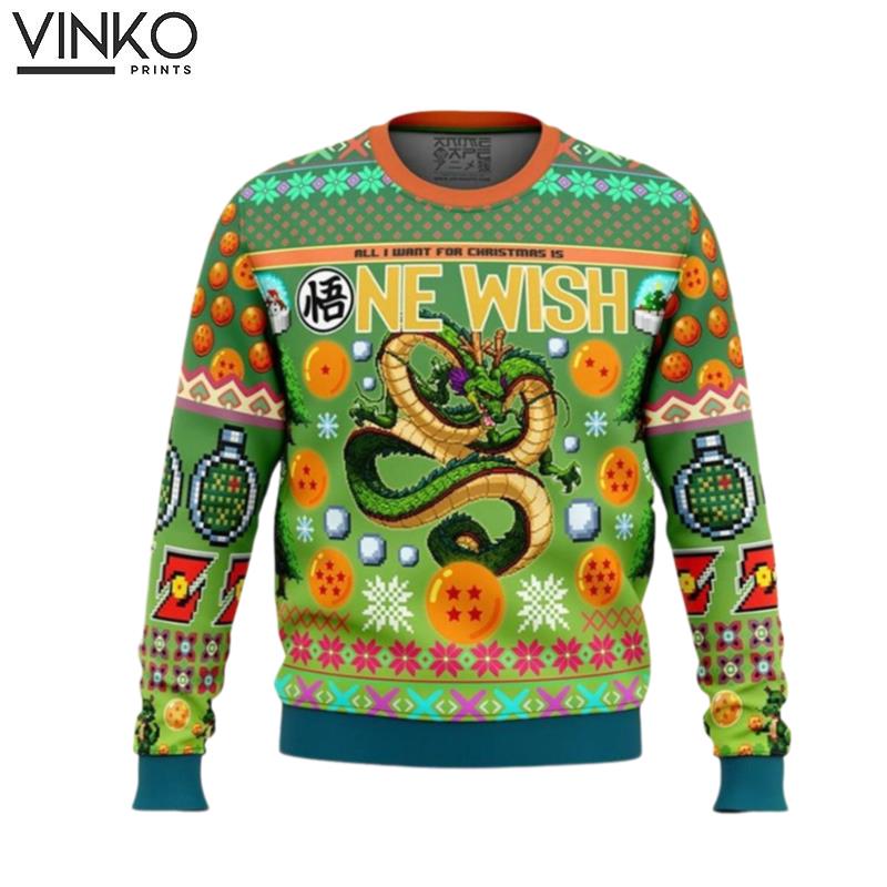 Dragon Ball Goku Dragon Ball Xmas Ugly Christmas Sweater