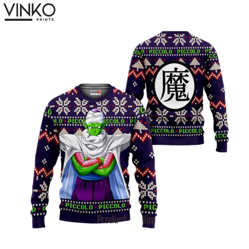 Dragon Ball Piccolo Ugly Christmas Sweater