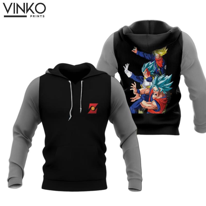 Dragon Ball Super Fleece Jacket Trunks Goku And Jacket Hoodie