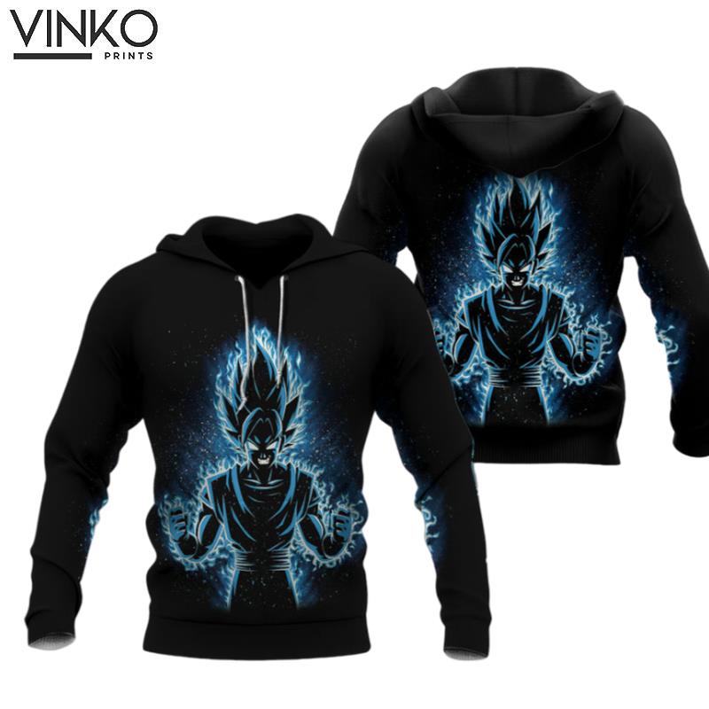 Dragon Ball Super Goku Ssj Blue Dbz Hoodie