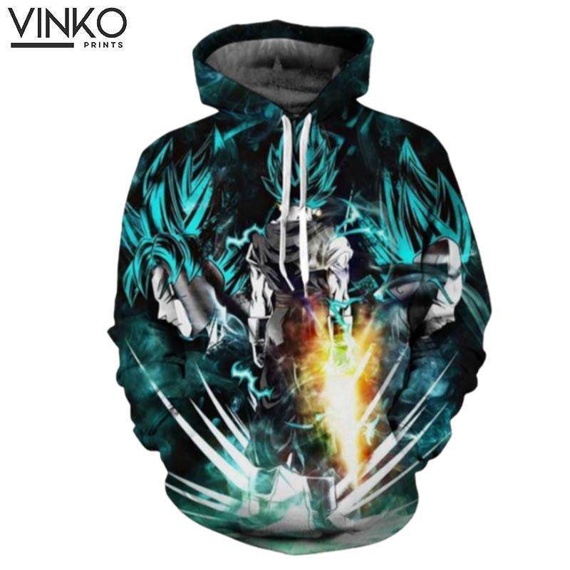 Dragon Ball Z Black Goku And Vegata Csos031 Hoodie