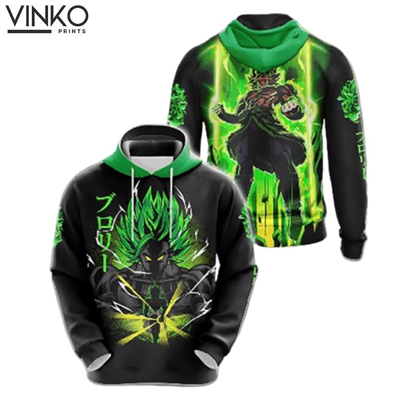 Dragon Ball Z Broly Cosplay Hoodie