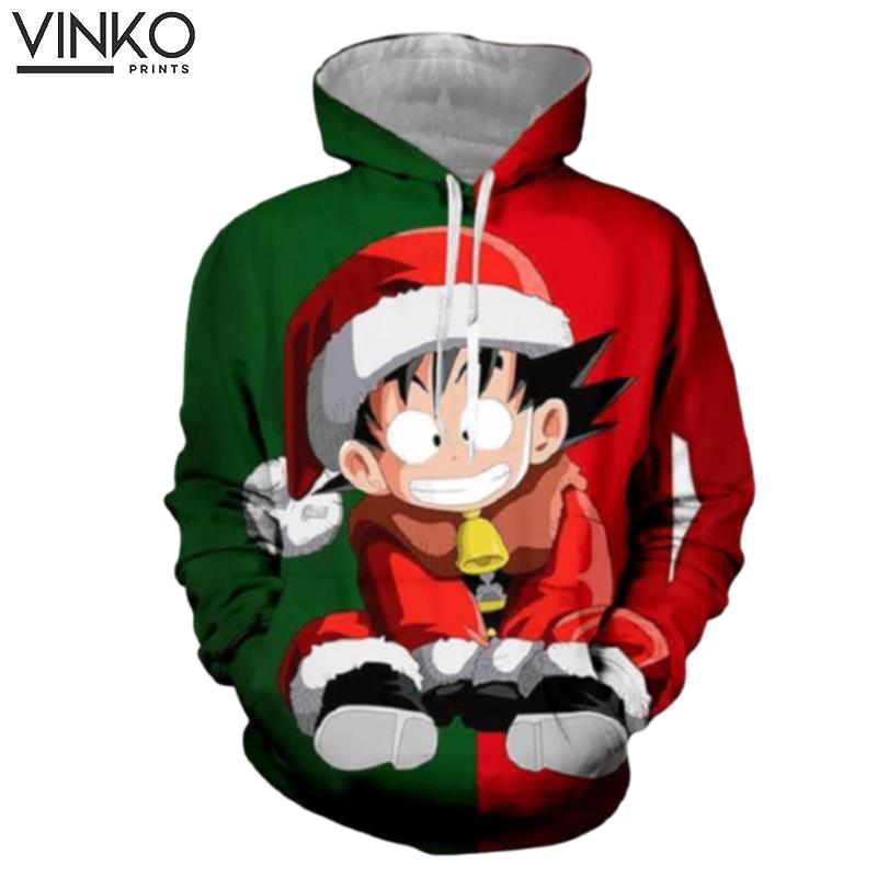 Dragon Ball Z Goku Christmas Csos176 Hoodie