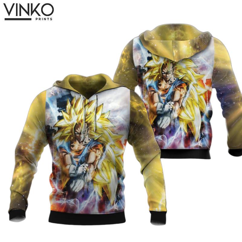 Dragon Ball Z The Legendary Super Saiyan 3 Son Goku Hoodie