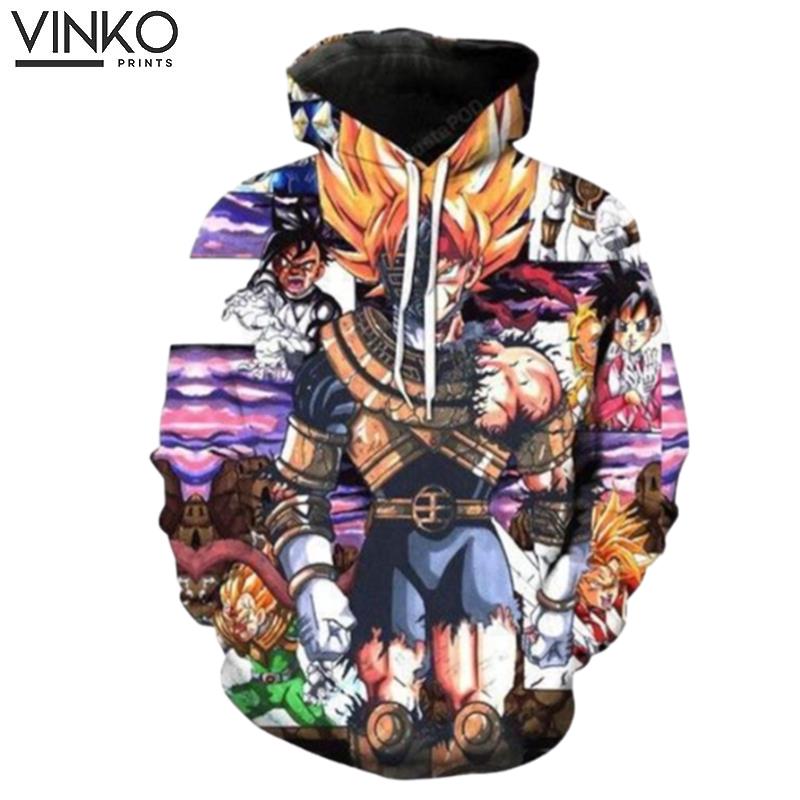 Dragon Rangers Z Dragon Ball Z Power Rangers Hoodie