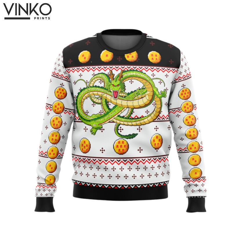 Dragonball Z Shenron Ugly Christmas Sweater