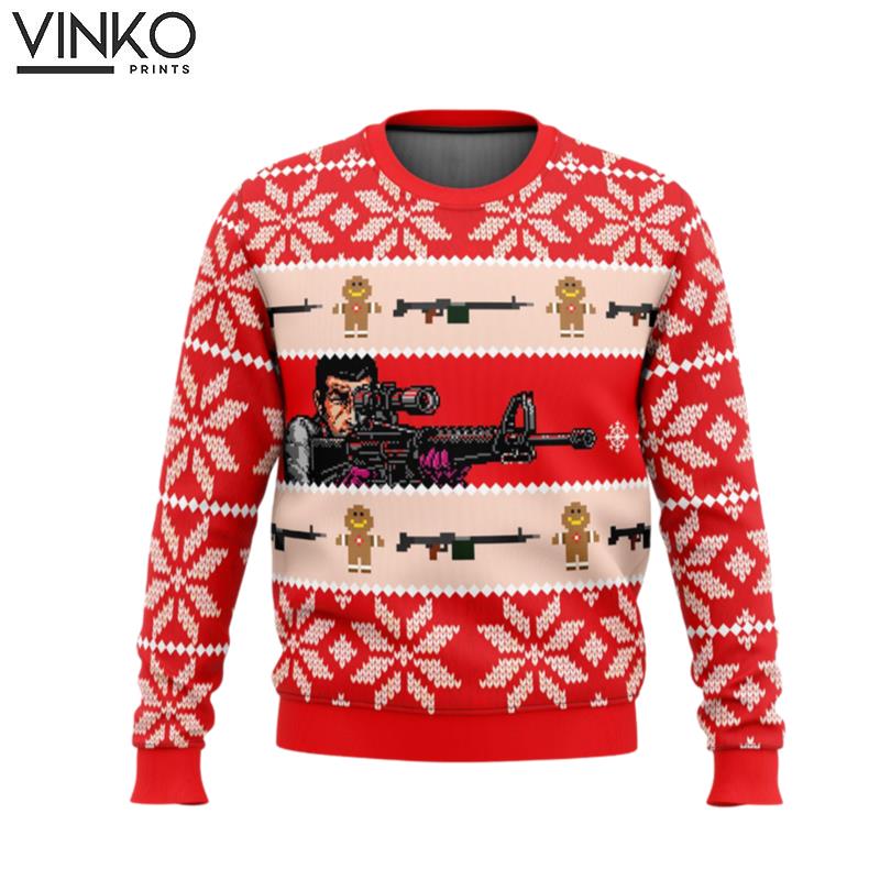 Duke Togo Golgo 13 Ugly Christmas Sweater