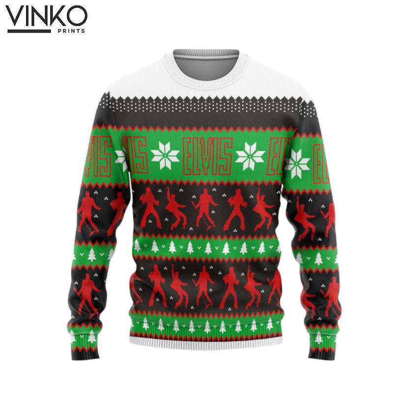 ELV PRL Dancing Christmas Custom Ugly Christmas Sweater