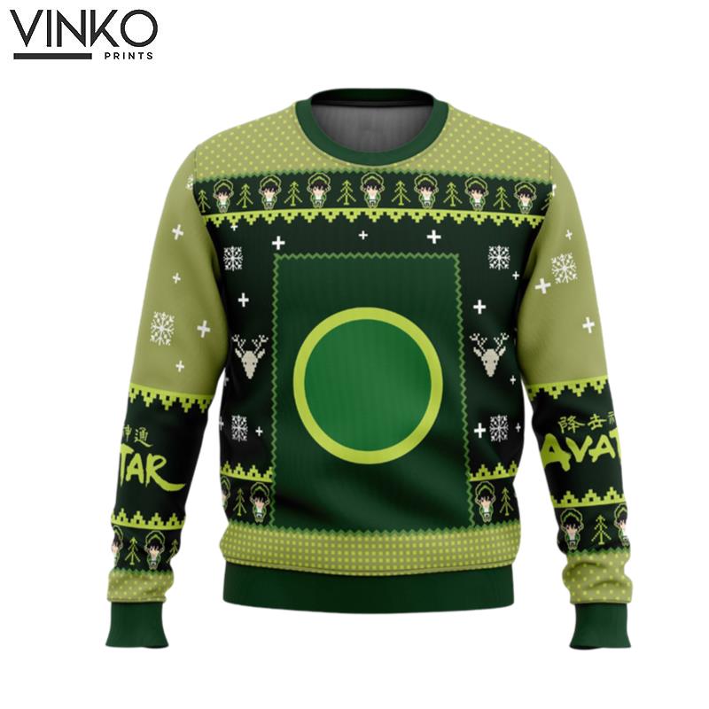 Earthbenders Earth Kingdom Avatar Ugly Christmas Sweater