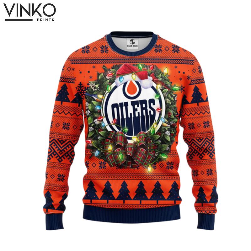 Edmonton Oilers Ugly Christmas Sweater