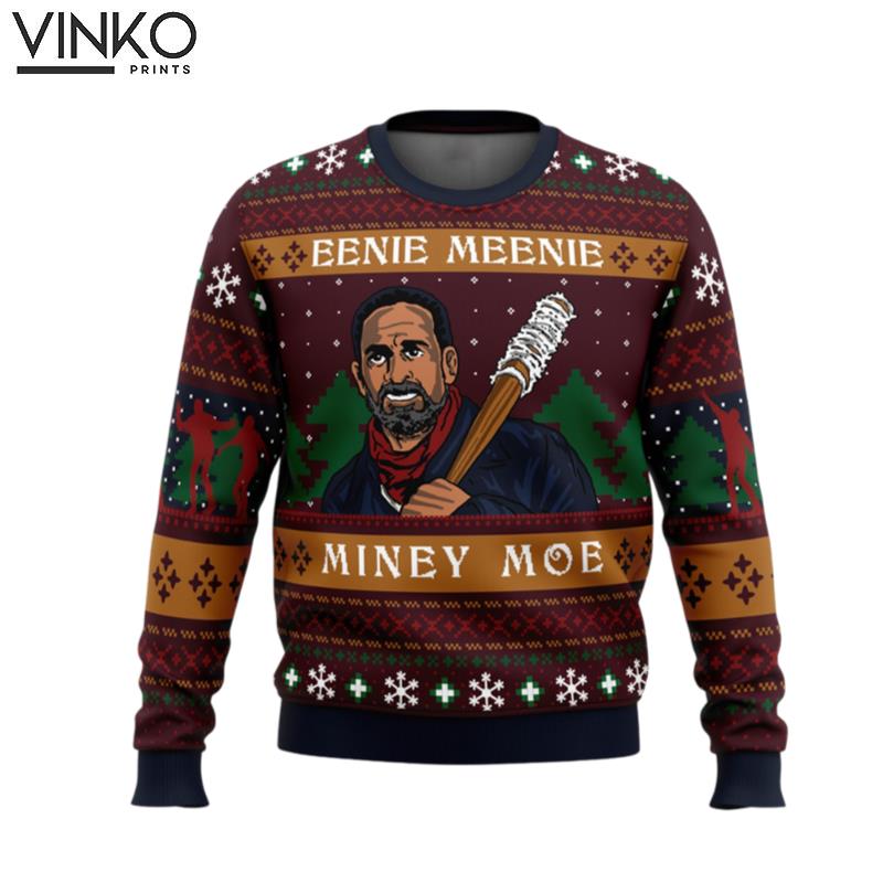 Eenie Meenie The Walking Dead Ugly Christmas Sweater