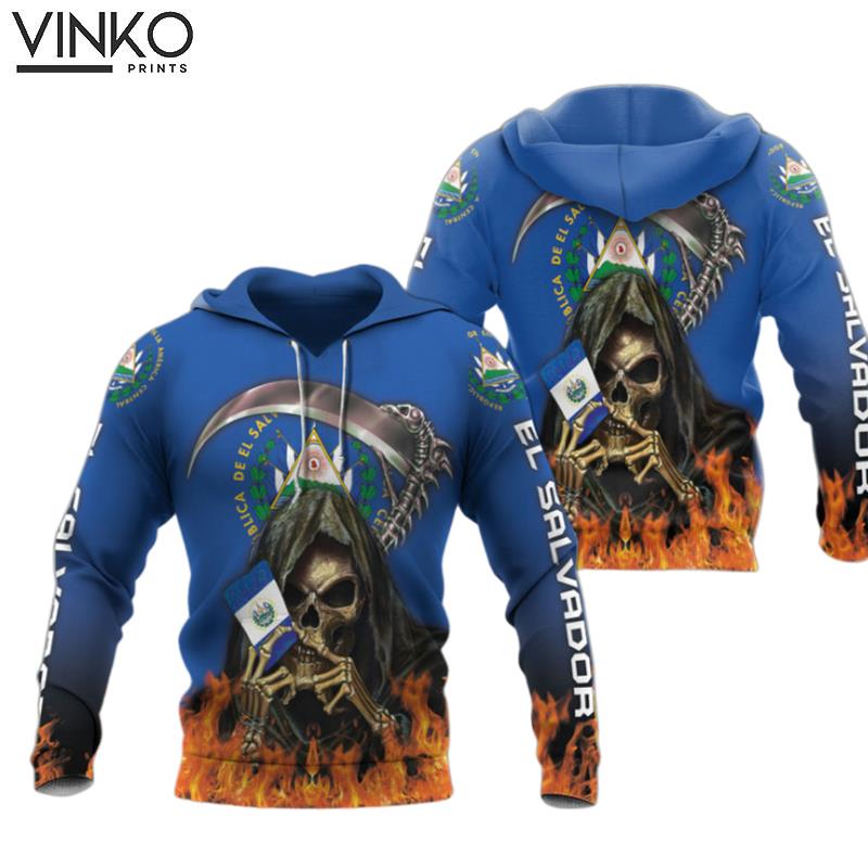 El Salvador Blue Hoodie