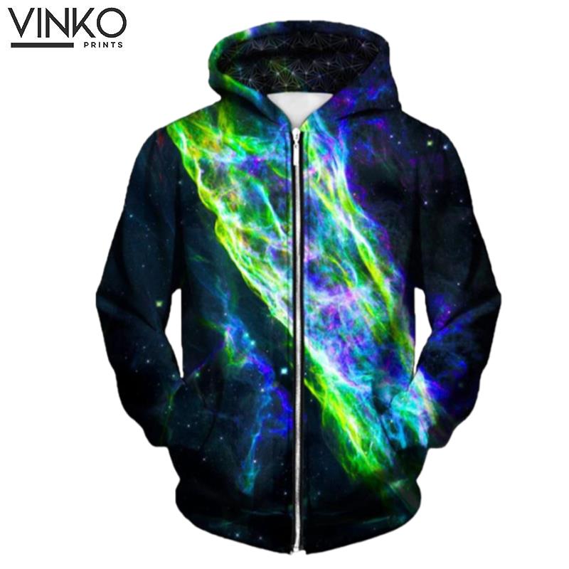 Electric Wave Up Hoodie