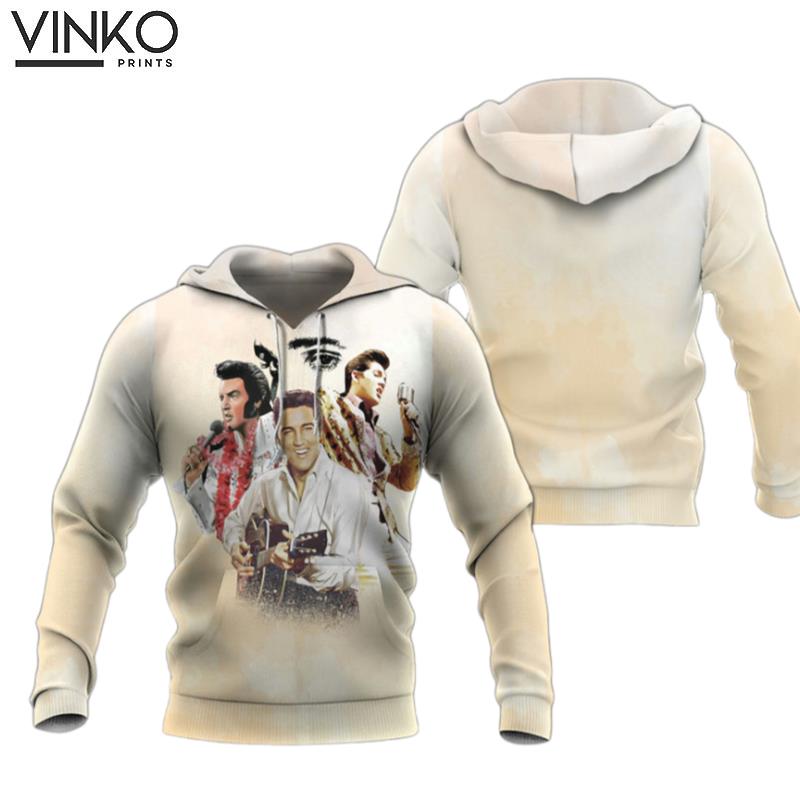 Elvis Presley Cotton Hoodie