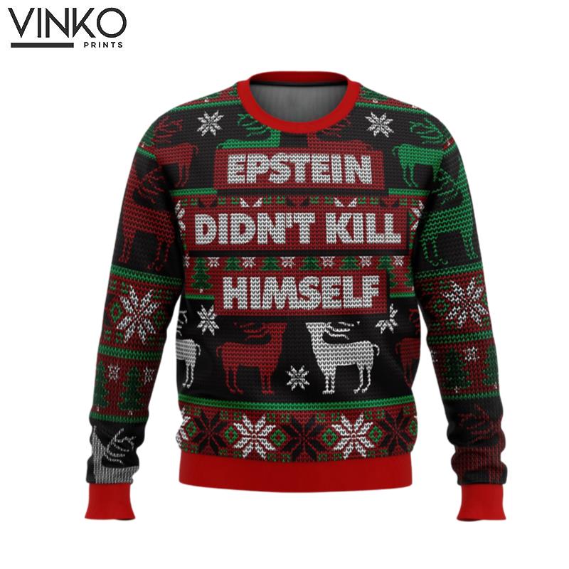 Epstein Ugly Christmas Sweater