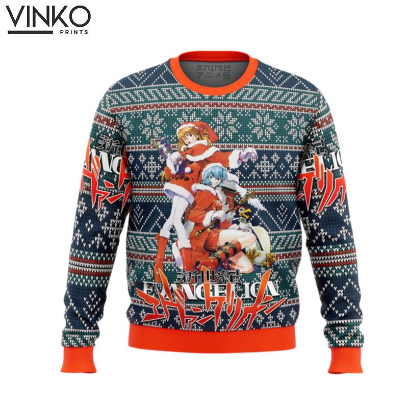 Evangelion Alt Ugly Christmas Sweater