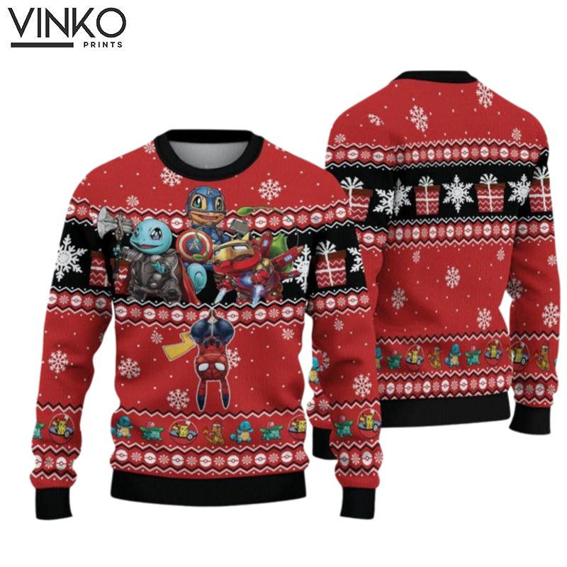 Evengers PKM Marvel Woolen Ugly Christmas Sweater