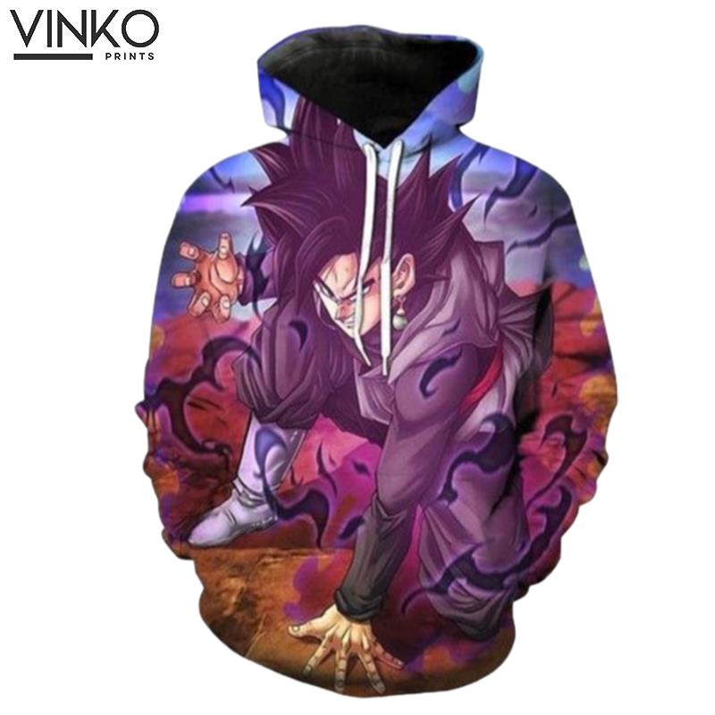 Evil Black Goku Dragon Ball Super Hoodie