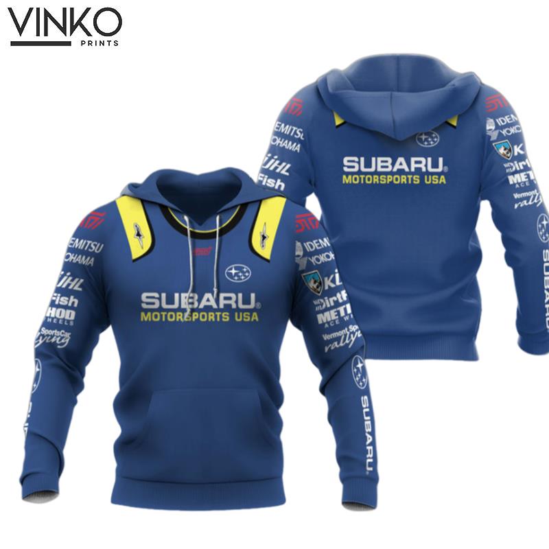 F1 Rallying Subaru Wrc Hoodie