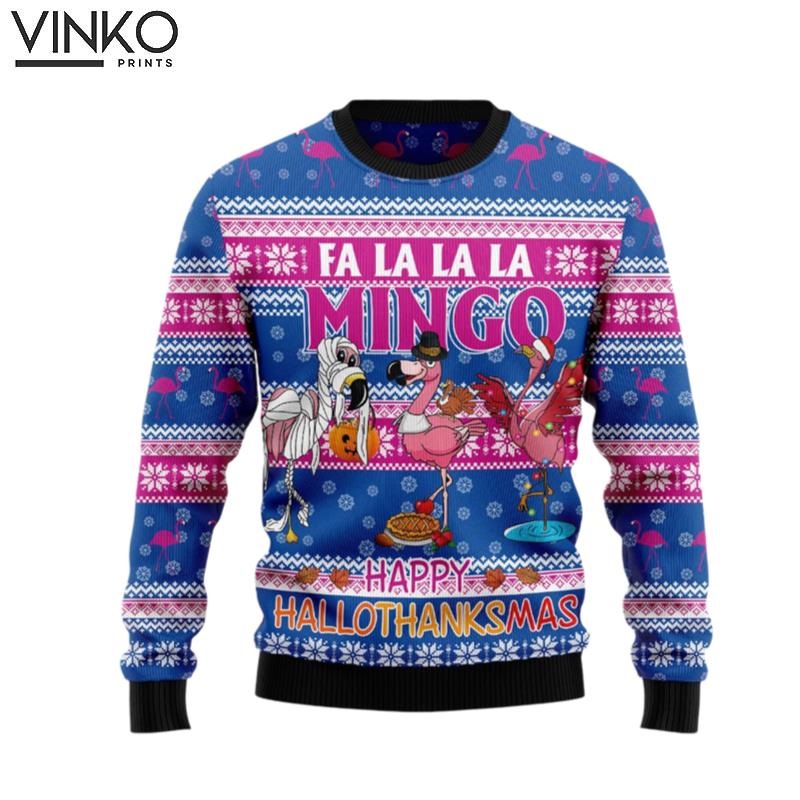 Fa La La La Mingo G5106 Ugly Christmas Sweater