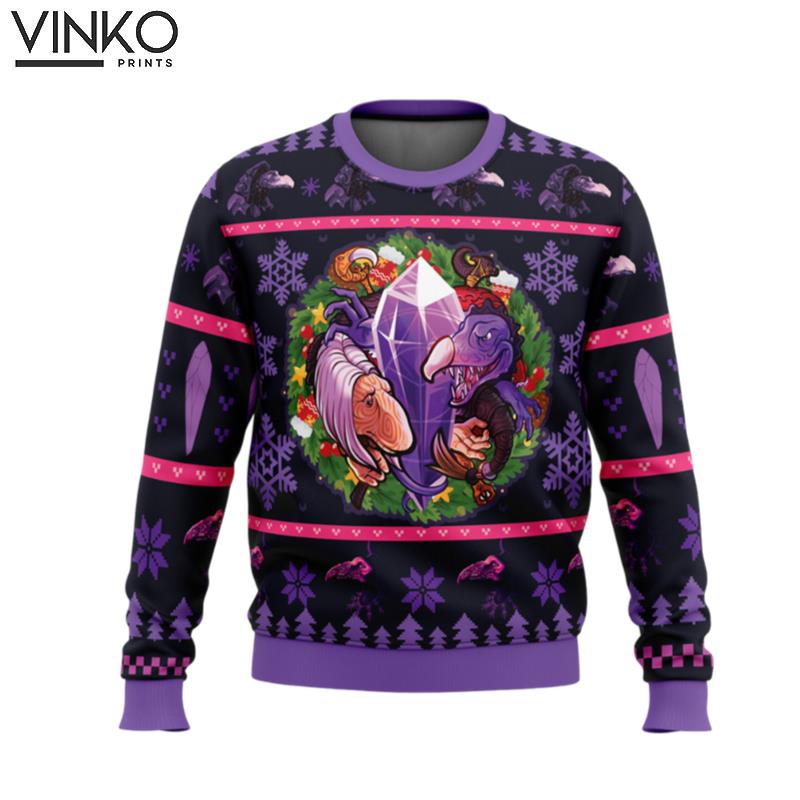 Fantasy Puppet Christmas Dark Crystal Ugly Christmas Sweater