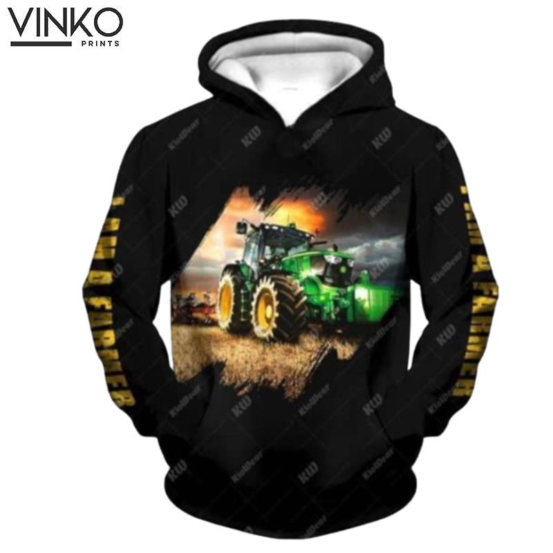 Farm Tractor Work On My Farm Hoodie