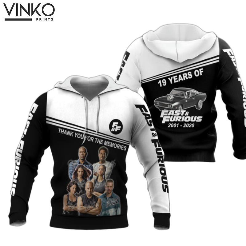 Fast And Furious 2001 Hoodie