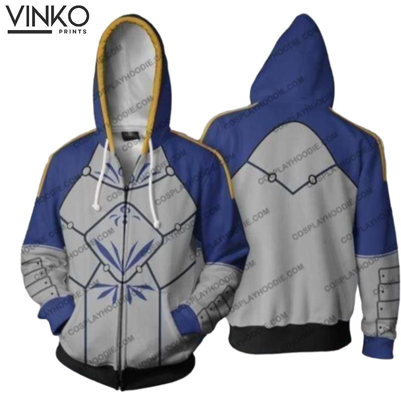 Fate Stay Night Fgo Saber Hoodie