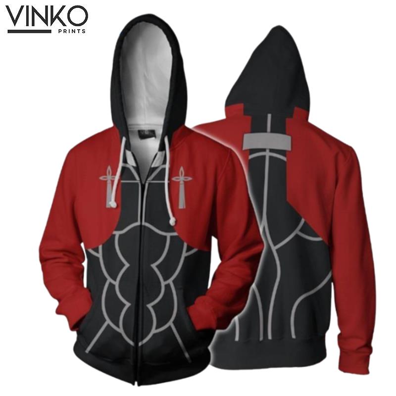 Fatestay Night Archer Cosplay Hoodie