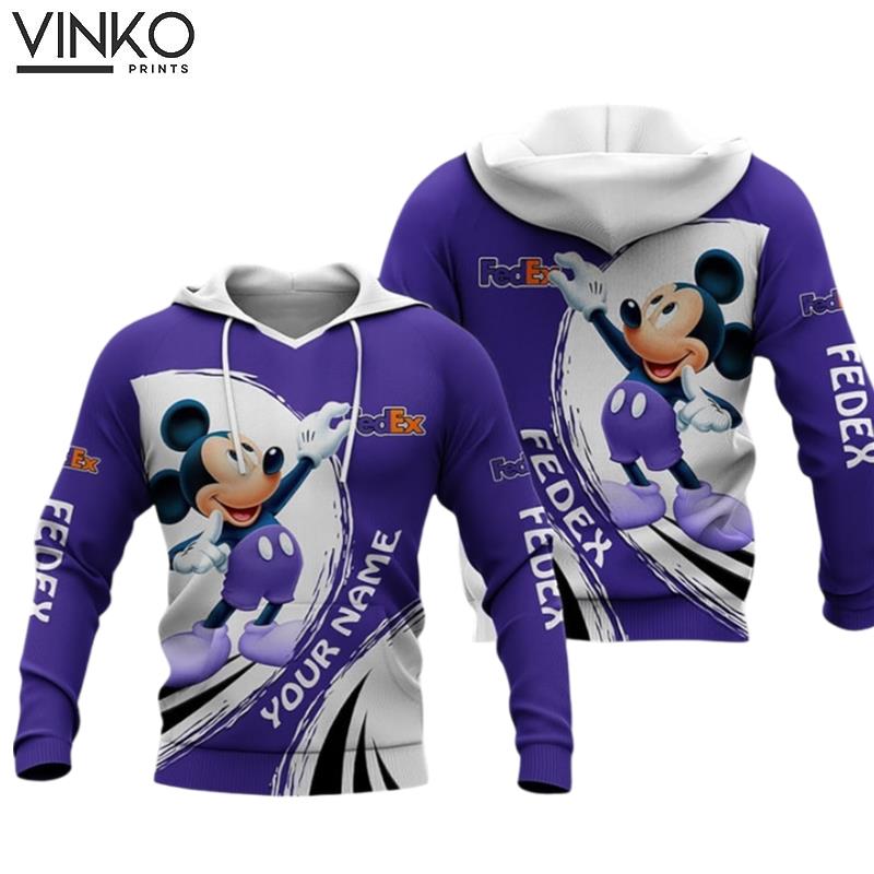 Fedex Express Mickey Hoodie 54 2 Hoodie