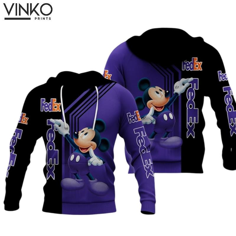 Fedex Express Mickey Hoodie