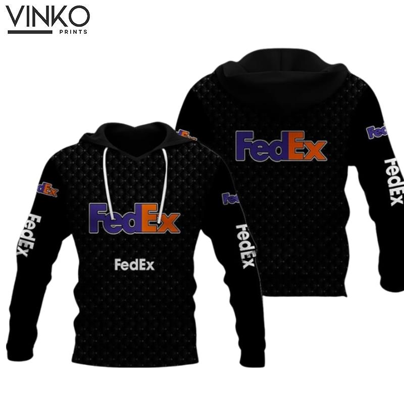 Fedex Express Purple Half 7 Hoodie