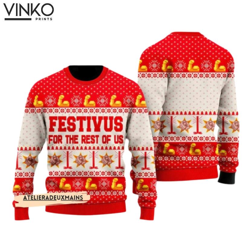 Festivus For The Rest Of Us Ugly Christmas Sweater