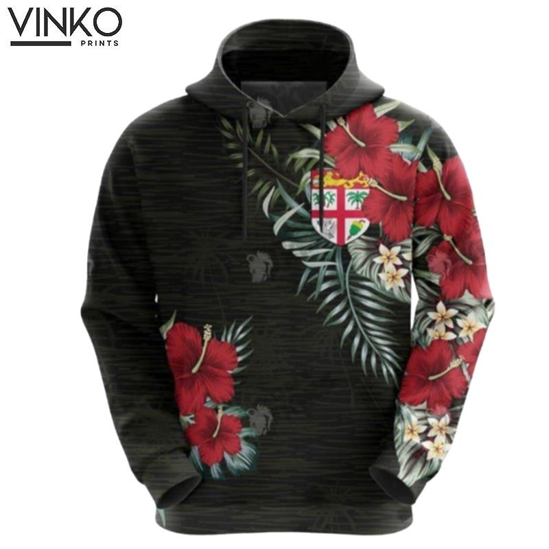 Fiji Hibiscus Hoodie